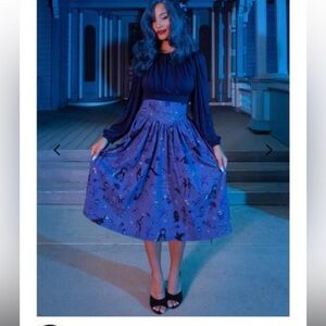 Tim Burton Corpse Bride Skirt-3x